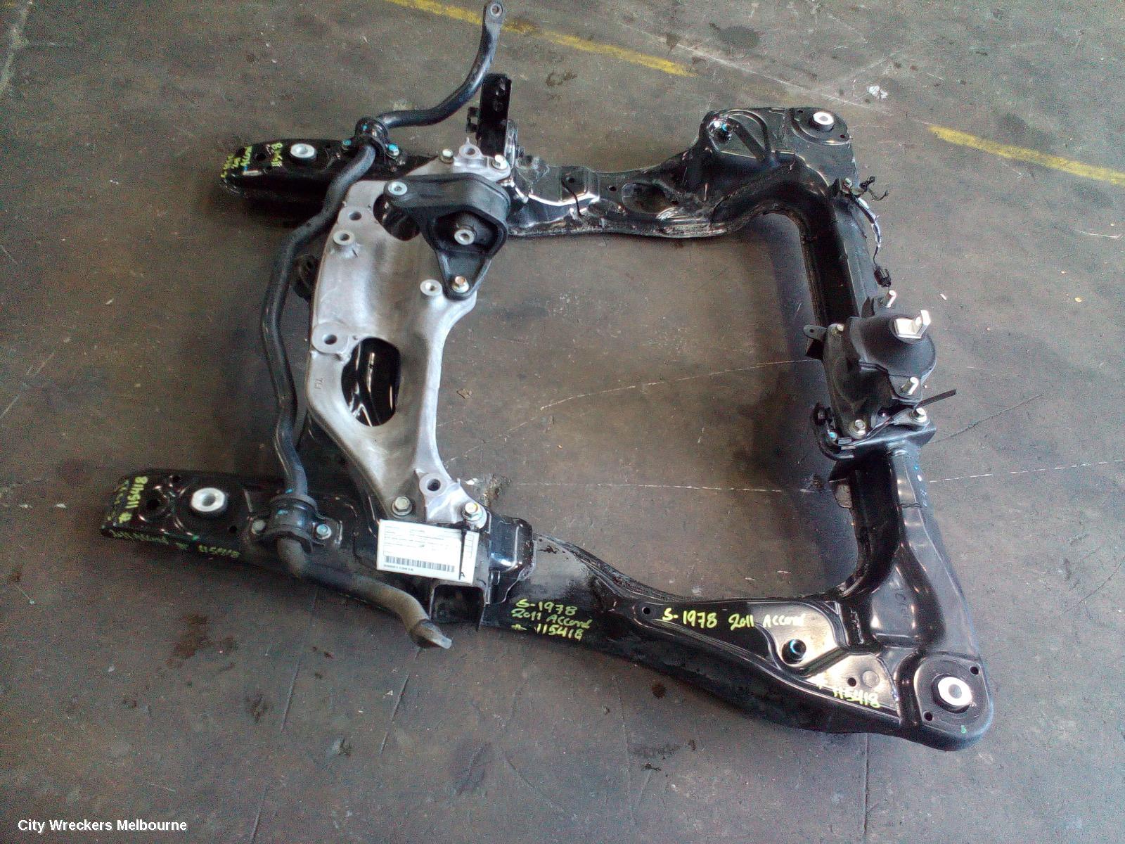 HONDA ACCORD FRT XMEMBER/CRADLE, 8TH GEN, EURO (VIN JHMCU), CRADLE, 02/2010 - 12/2015