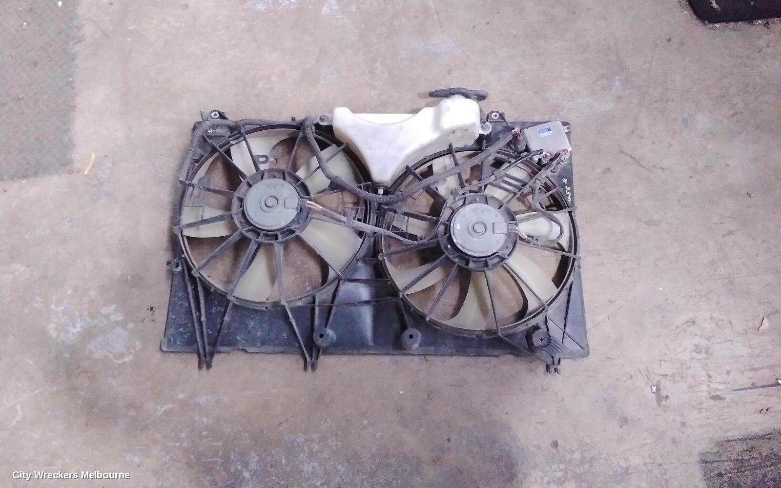 TOYOTA KLUGER FAN, DUAL FAN ASSY, 3.5, 2GR-FE, GSU40-GSU45, 05/2007 - 02/2014