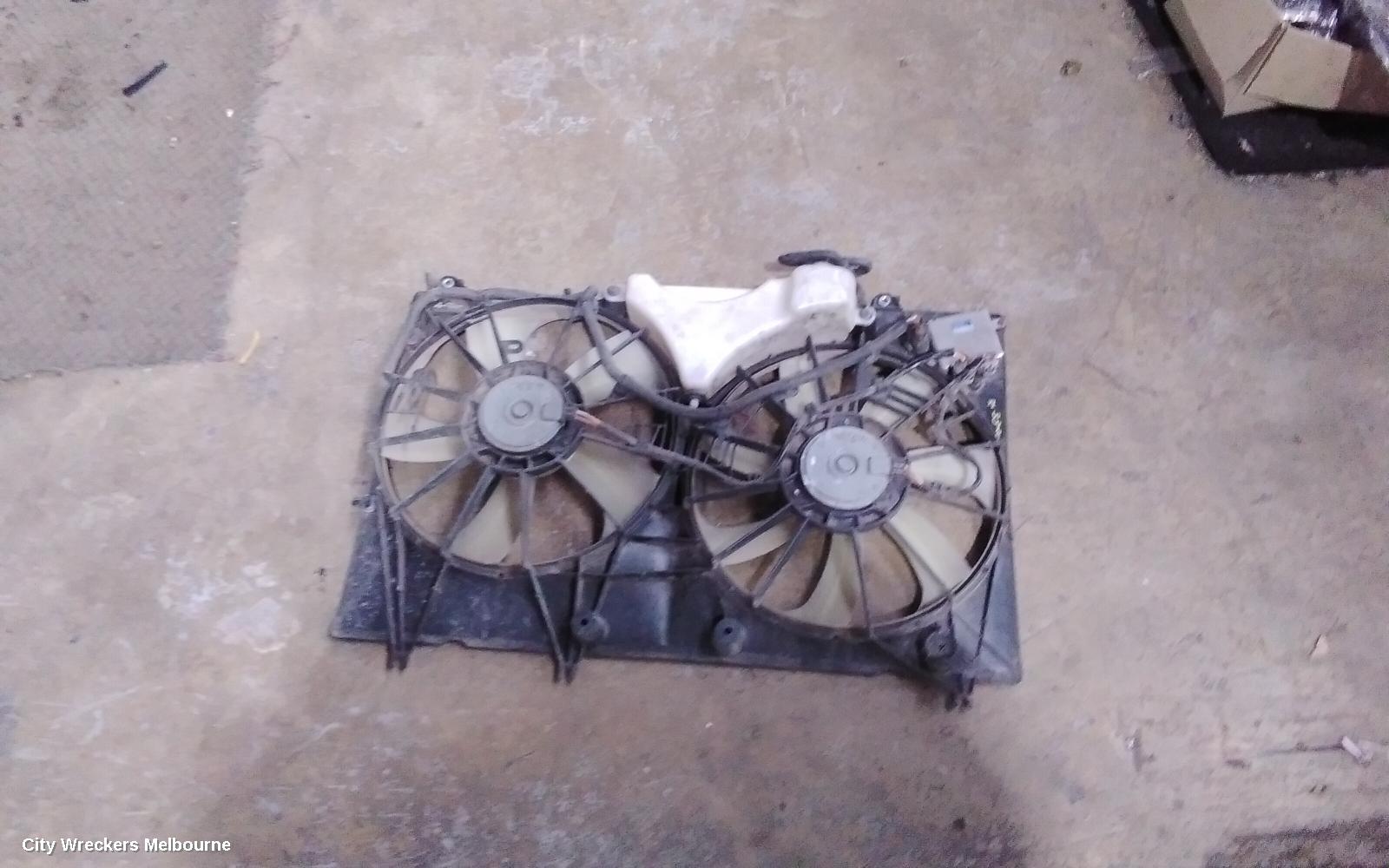 TOYOTA KLUGER FAN, DUAL FAN ASSY, 3.5, 2GR-FE, GSU40-GSU45, 05/2007 - 02/2014
