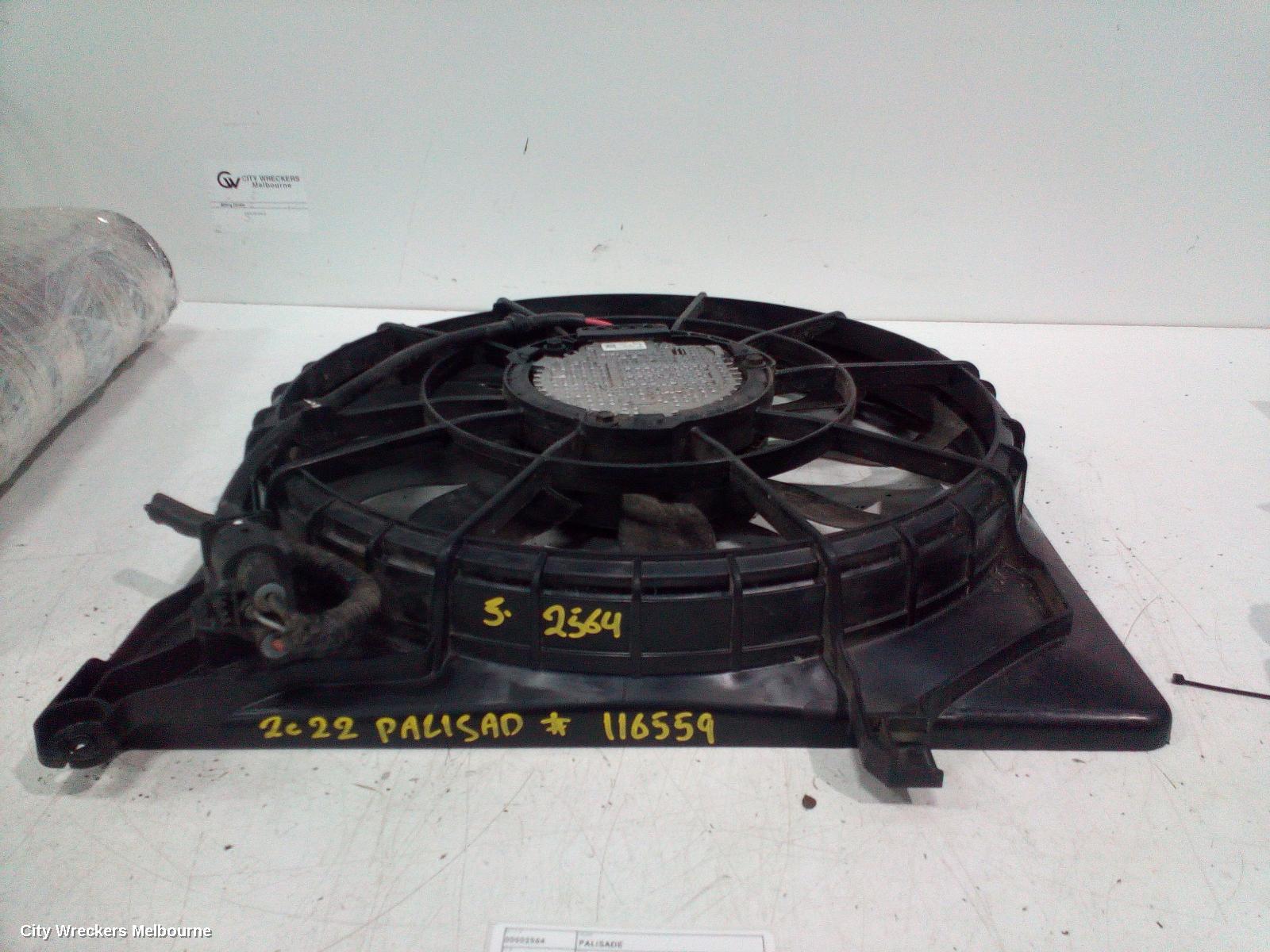 HYUNDAI PALISADE FAN, LX2, RADIATOR FAN, DIESEL, 2.2, TURBO, 07/2020 ONWARDS