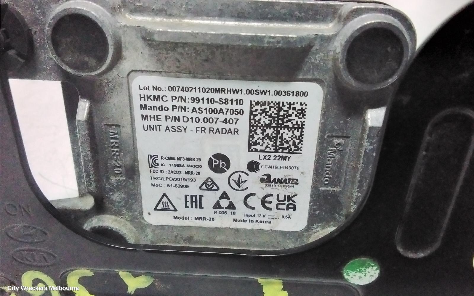 HYUNDAI PALISADE, LX2, 07/2020 - 03/2025, 99110-S8110  FRONT RADAR DISTANCE SENSOR: 115435