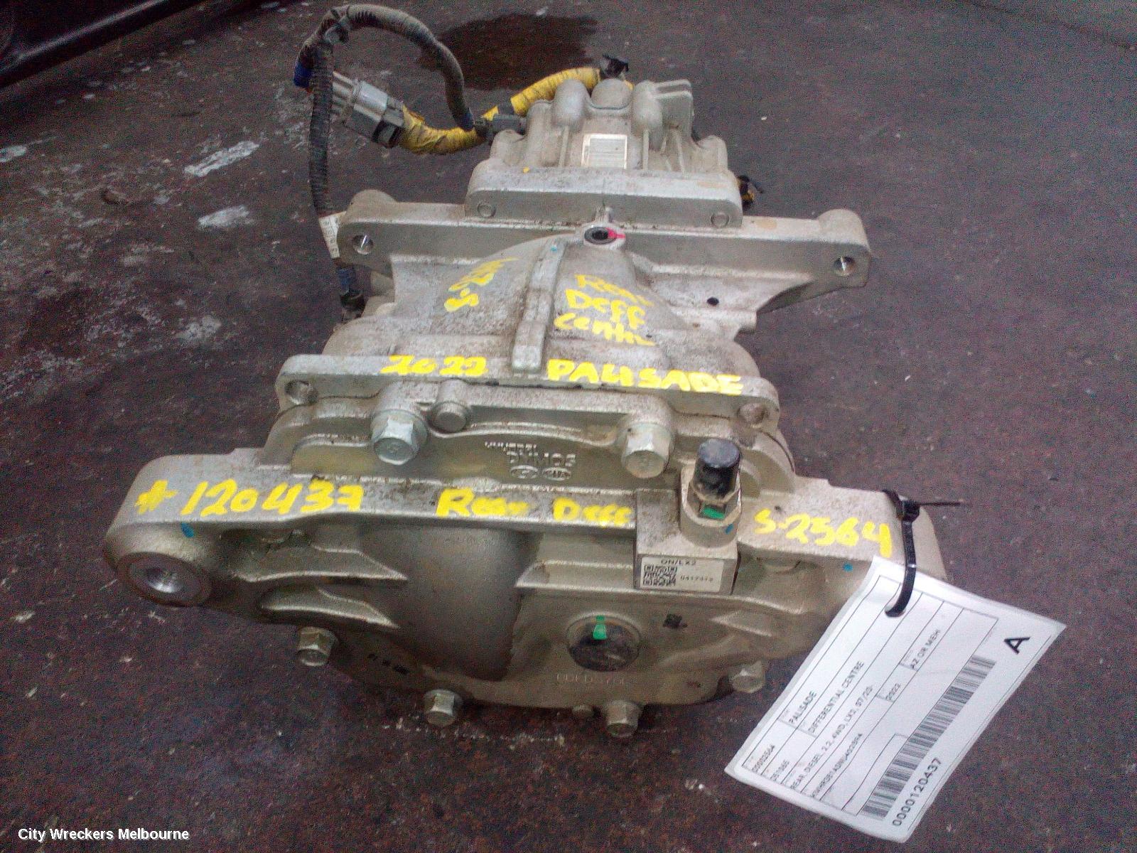 HYUNDAI PALISADE DIFFERENTIAL CENTRE, REAR, DIESEL, 2.2, 4WD, LX2, 07/2020 ONWARDS