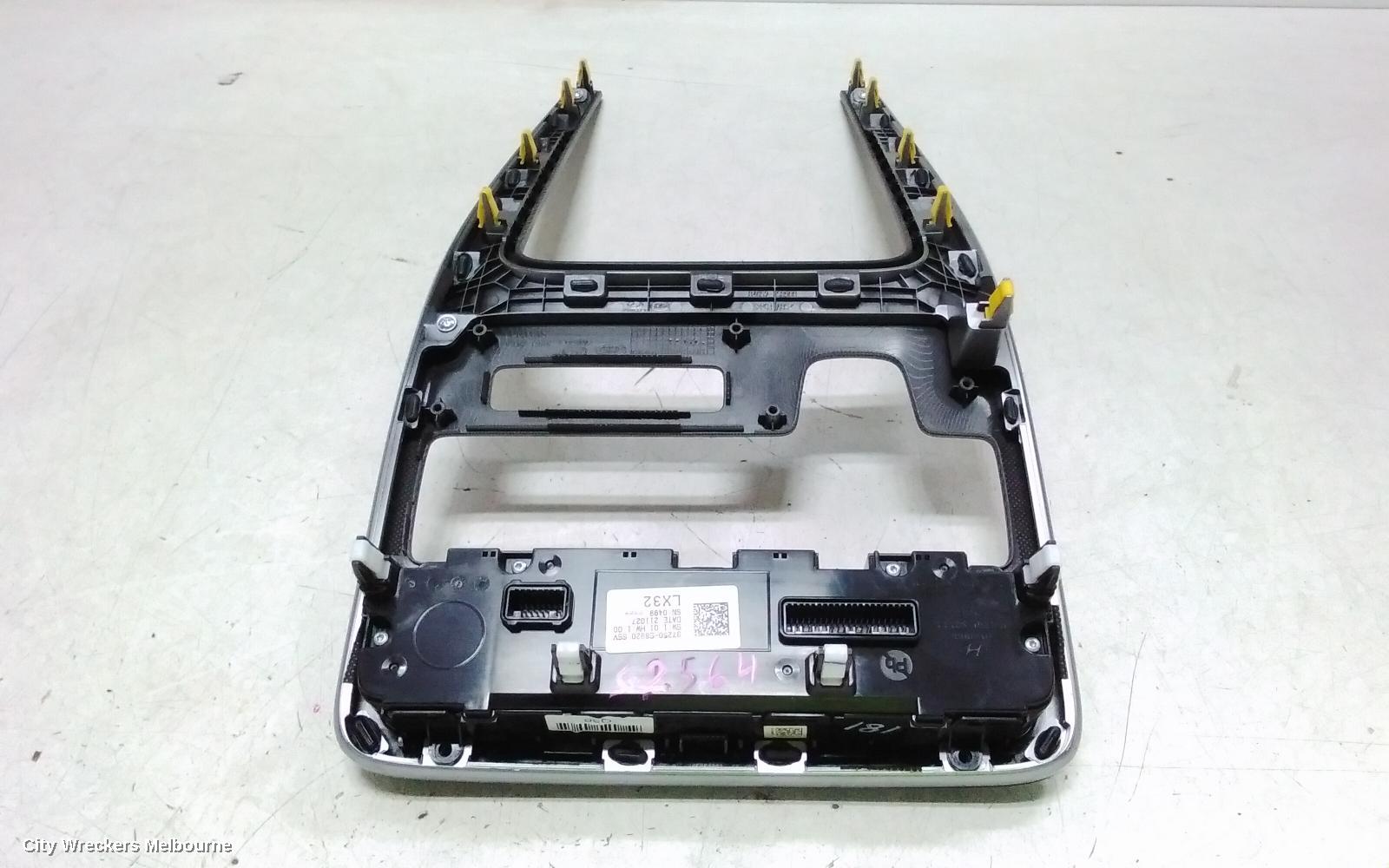 HYUNDAI PALISADE HEATER/AC CONTROLS, REAR THREE ZONE CLIMATE CONTROL, W/SEAT WARMER TYPE, LX2, 07/2020 ONWARDS