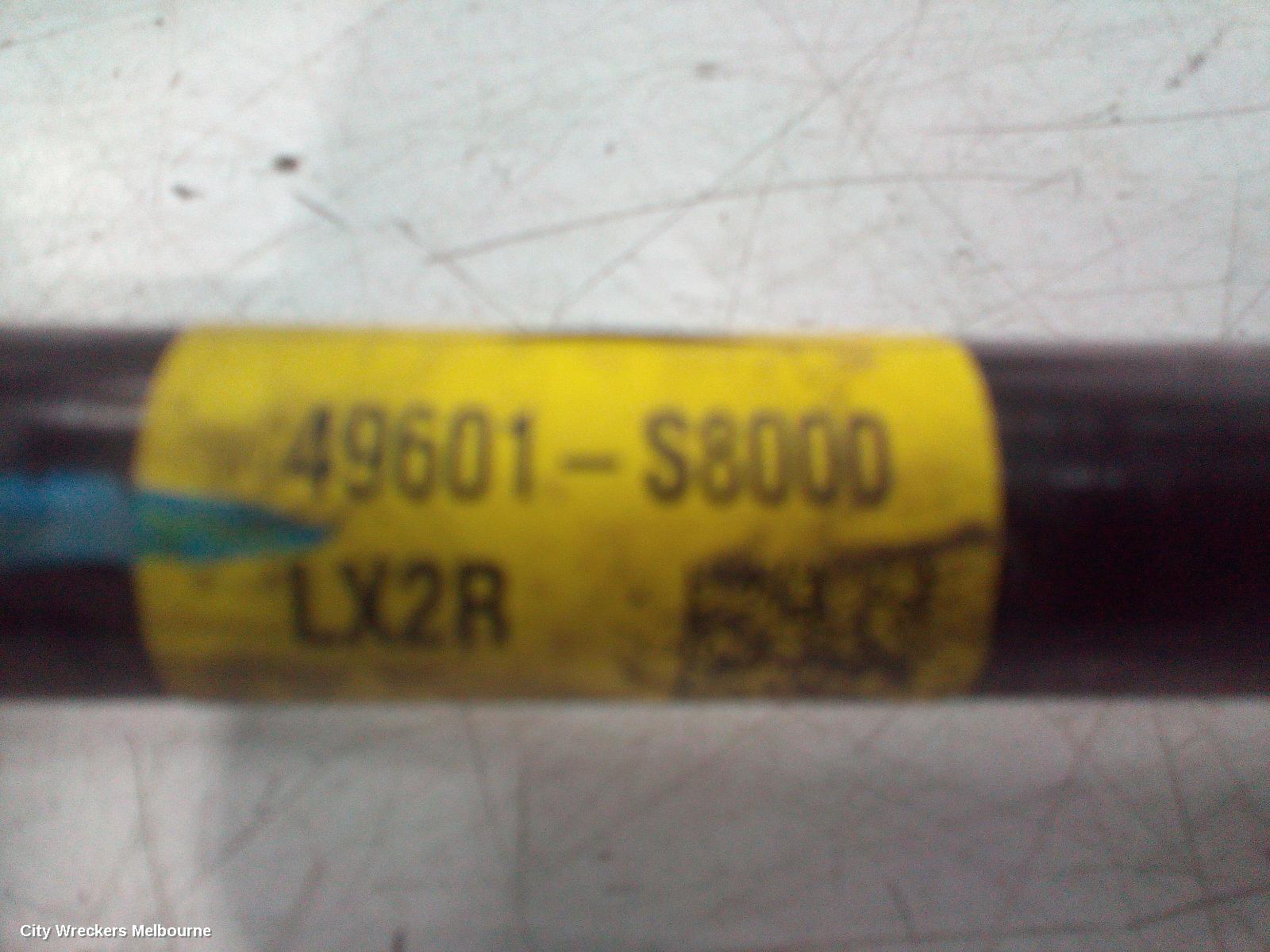 HYUNDAI PALISADE RIGHT DRIVESHAFT, REAR, AWD, LX2, 07/2020 ONWARDS