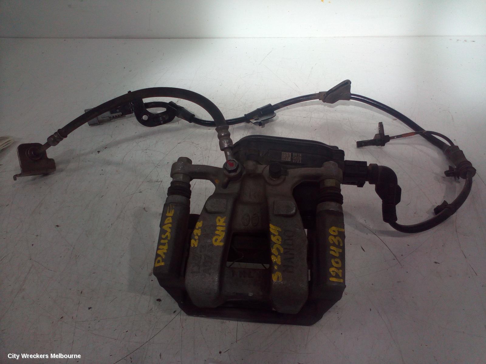 HYUNDAI PALISADE CALIPER, LX2, RH REAR, 07/2020 ONWARDS