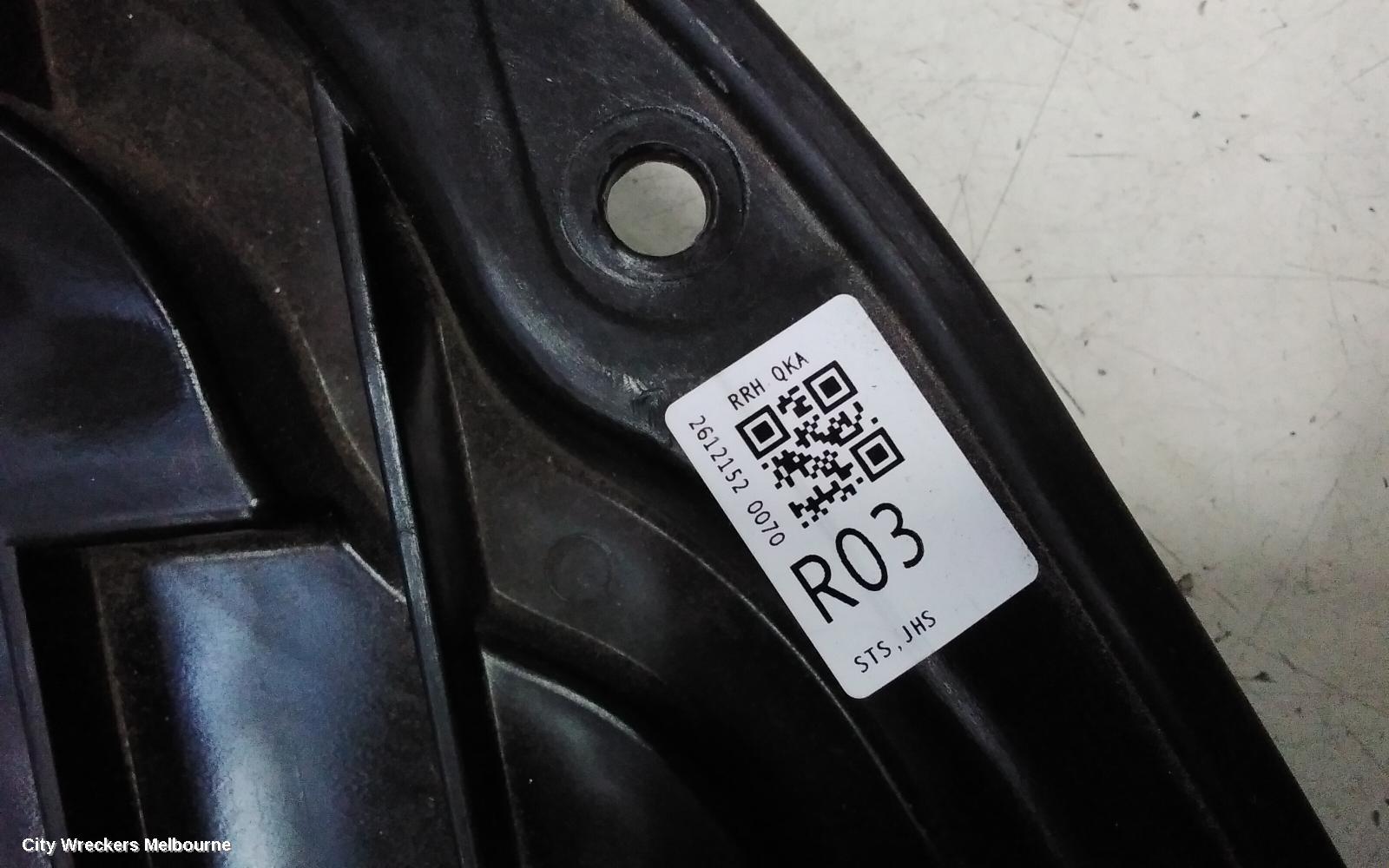 HYUNDAI PALISADE RIGHT REAR WND REG/MOTOR, LX2, DOOR REG ASSY (REG AND MOTOR), 07/2020 - 11/2024
