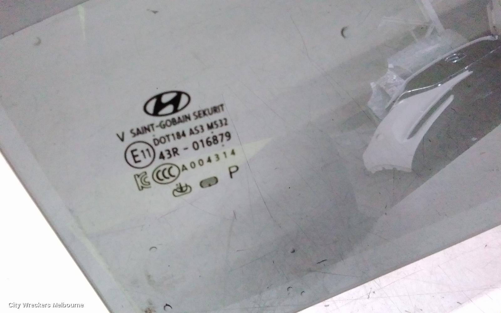 HYUNDAI PALISADE RIGHT REAR DOOR WINDOW, LX2, 07/2020 - 03/2025