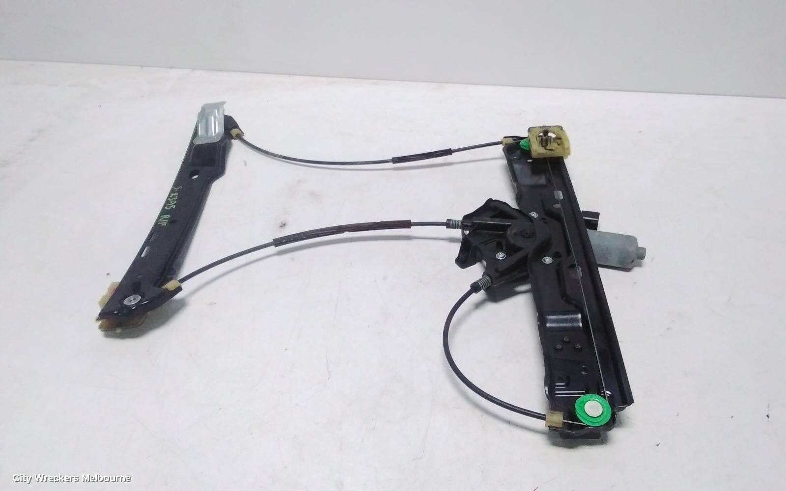 LAND ROVER RANGEROVER EVOQUE RIGHT FRONT WINDOW REG/MOTOR, DOOR REG ASSY (REG AND MOTOR), 5DR, L538, 11/2011 - 01/2019