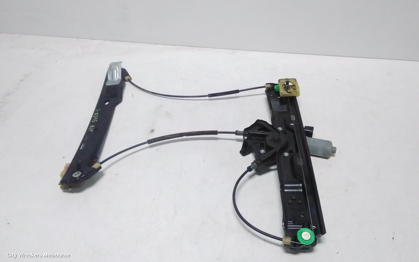 LAND ROVER RANGEROVER EVOQUE RIGHT FRONT WINDOW REG/MOTOR, DOOR REG ASSY (REG AND MOTOR), 5DR, L538, 11/2011 - 01/2019
