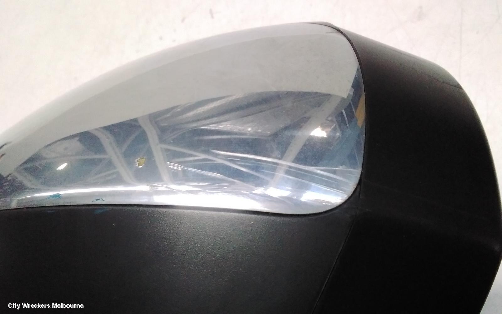PEUGEOT 3008 LEFT DOOR MIRROR, T8, POWER FOLDING, CHROME, 05/2010 - 10/2016