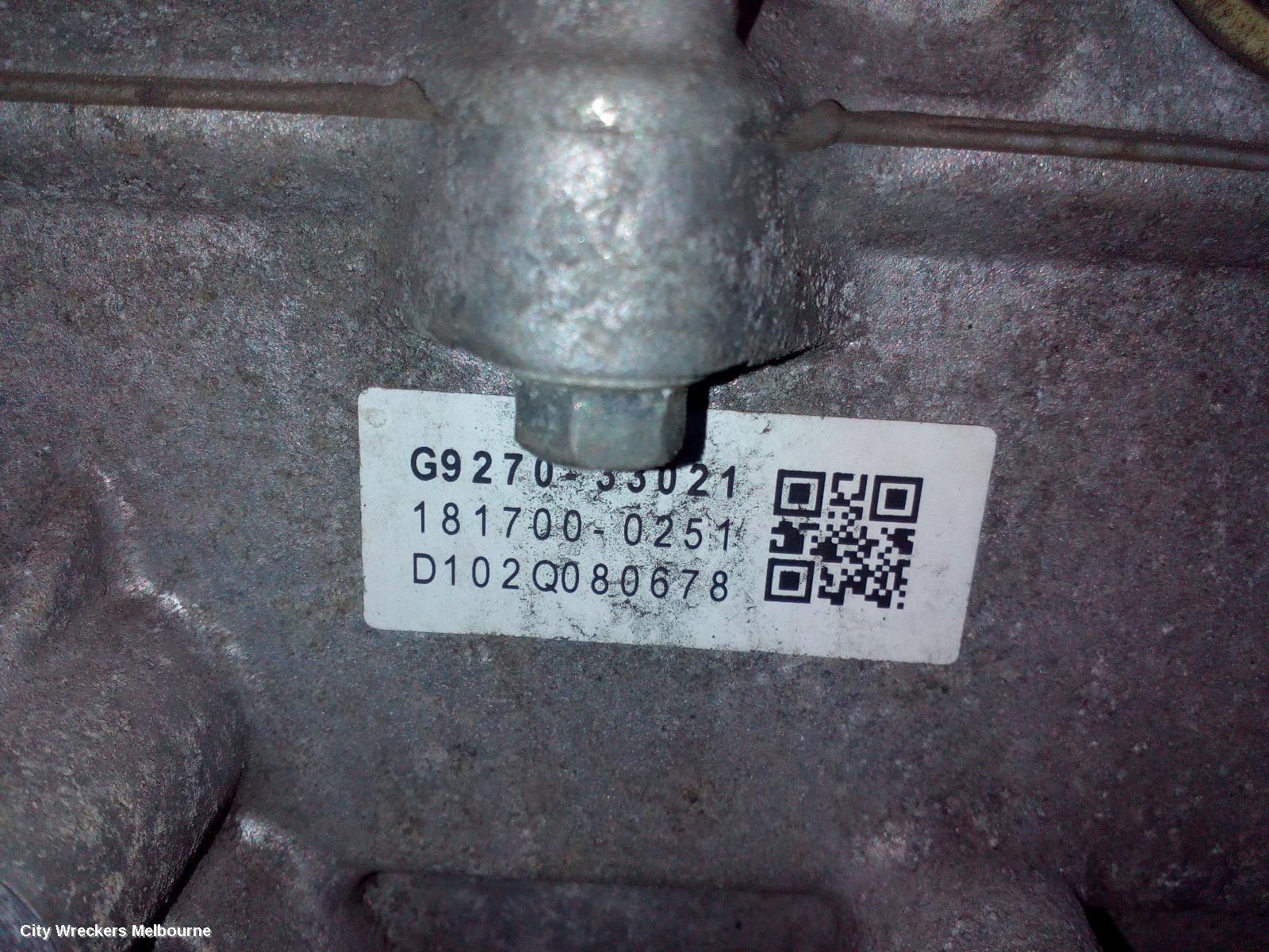 TOYOTA CAMRY INVERTER, HYBRID INVERTER, AVV50R, 03/2012 - 10/2017