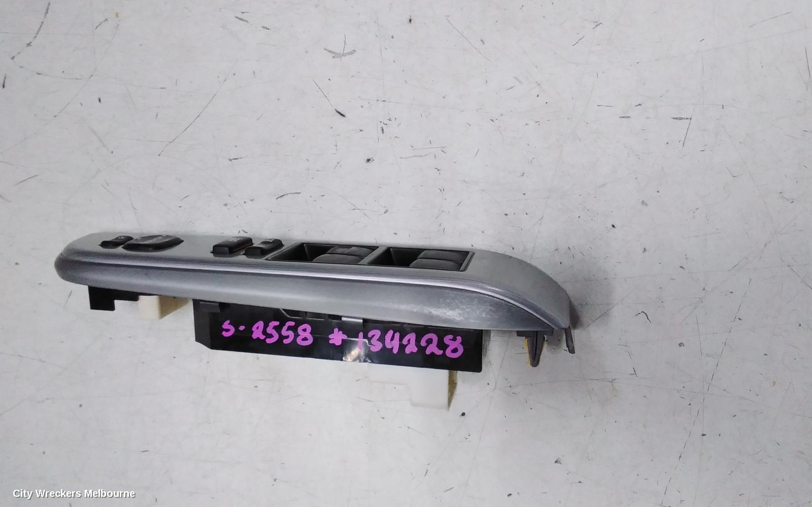 TOYOTA CAMRY PWR DR WIND SWITCH, RH FRONT (MASTER SWITCH), ASV50/AVV50, 12/2011 - 10/2017