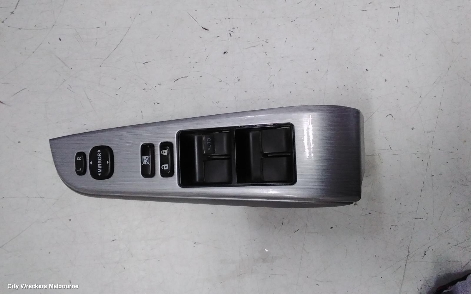 TOYOTA CAMRY PWR DR WIND SWITCH, RH FRONT (MASTER SWITCH), ASV50/AVV50, 12/2011 - 10/2017