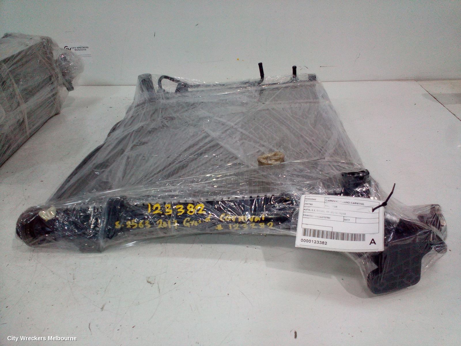 KIA CARNIVAL/GRAND CARNIVAL RADIATOR, AUTO, 2.2, DIESEL, YP, 02/2015 - 10/2020