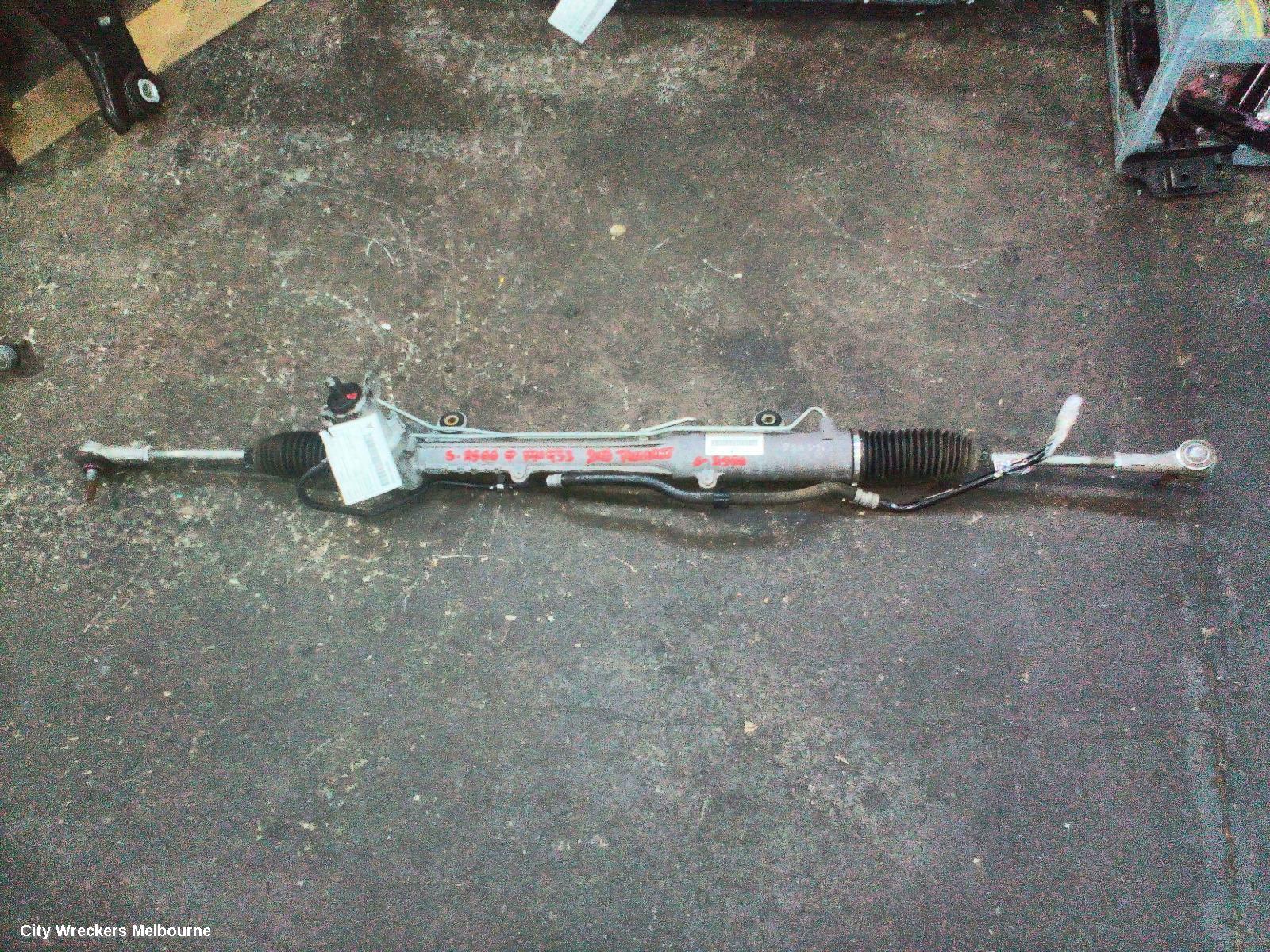 VOLKSWAGEN TOUAREG STEERING BOX/RACK, 7P, DIESEL, 07/2011 - 04/2018