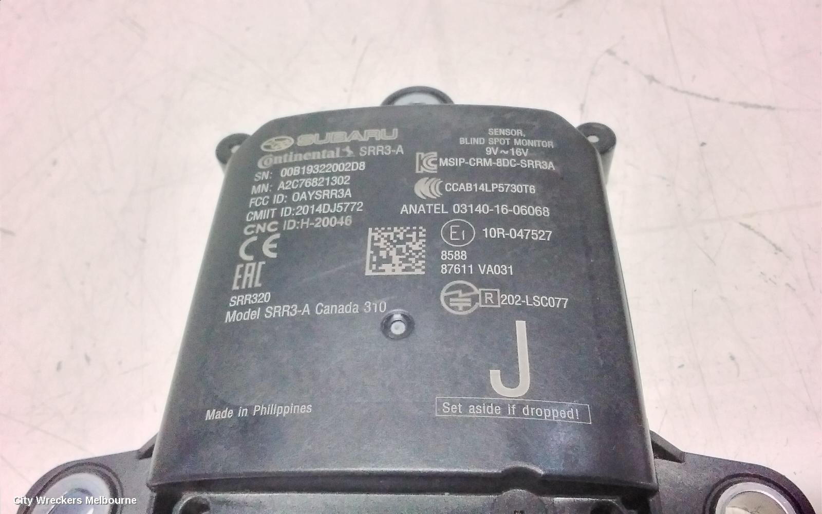 SUBARU OUTBACK, 6TH GEN, 08/2014 - 12/2020, 87611 VA031: 115470