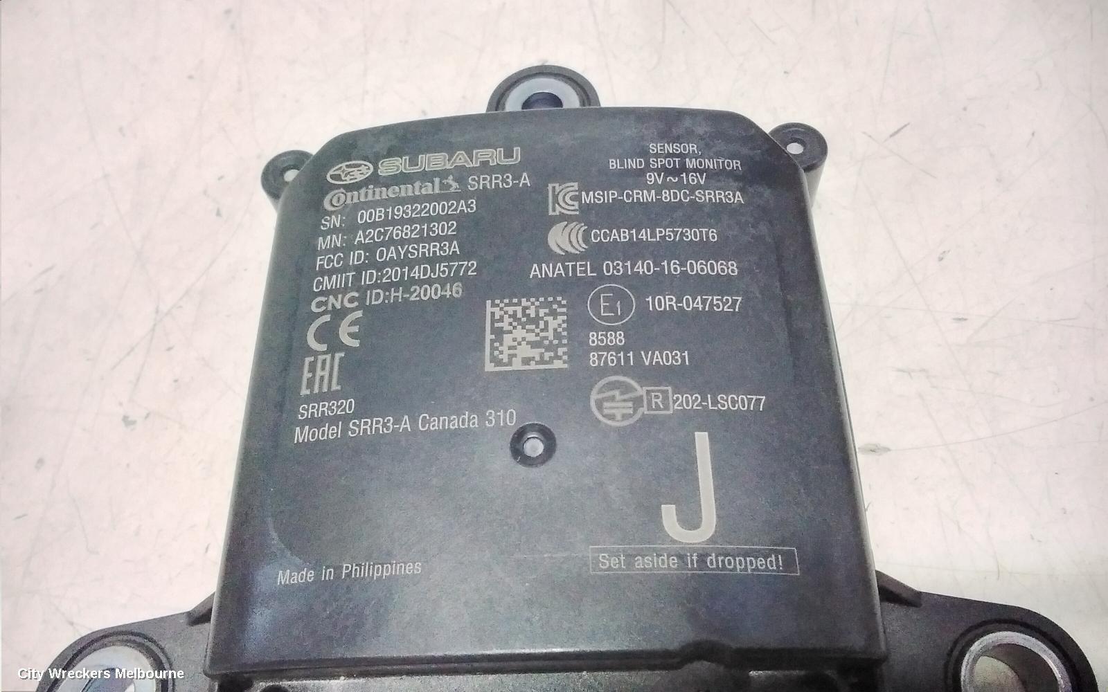 SUBARU OUTBACK, 6TH GEN, 08/2014 - 12/2020, 87611 VA031: 115471