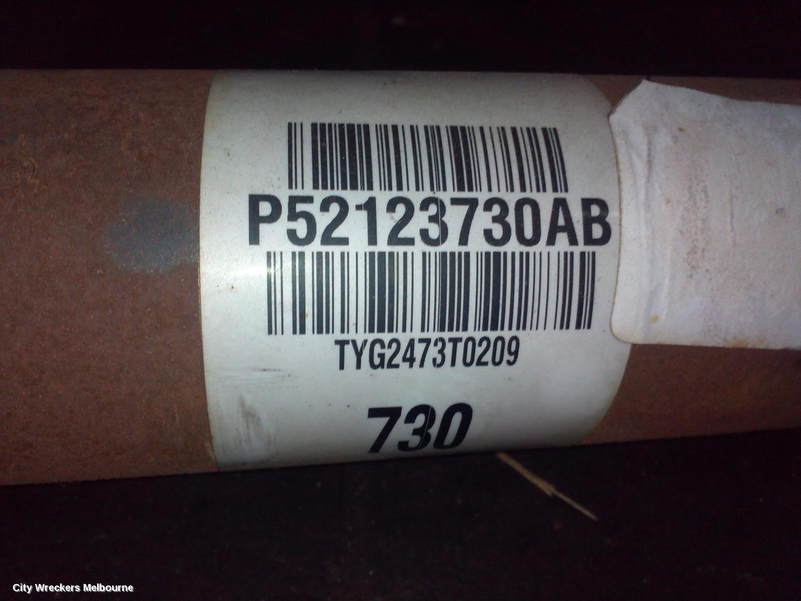 JEEP GRANDCHEROKEE REAR DRIVE SHAFT, 3.6, PETROL, WK, RWD, 04/2013 - 02/2022