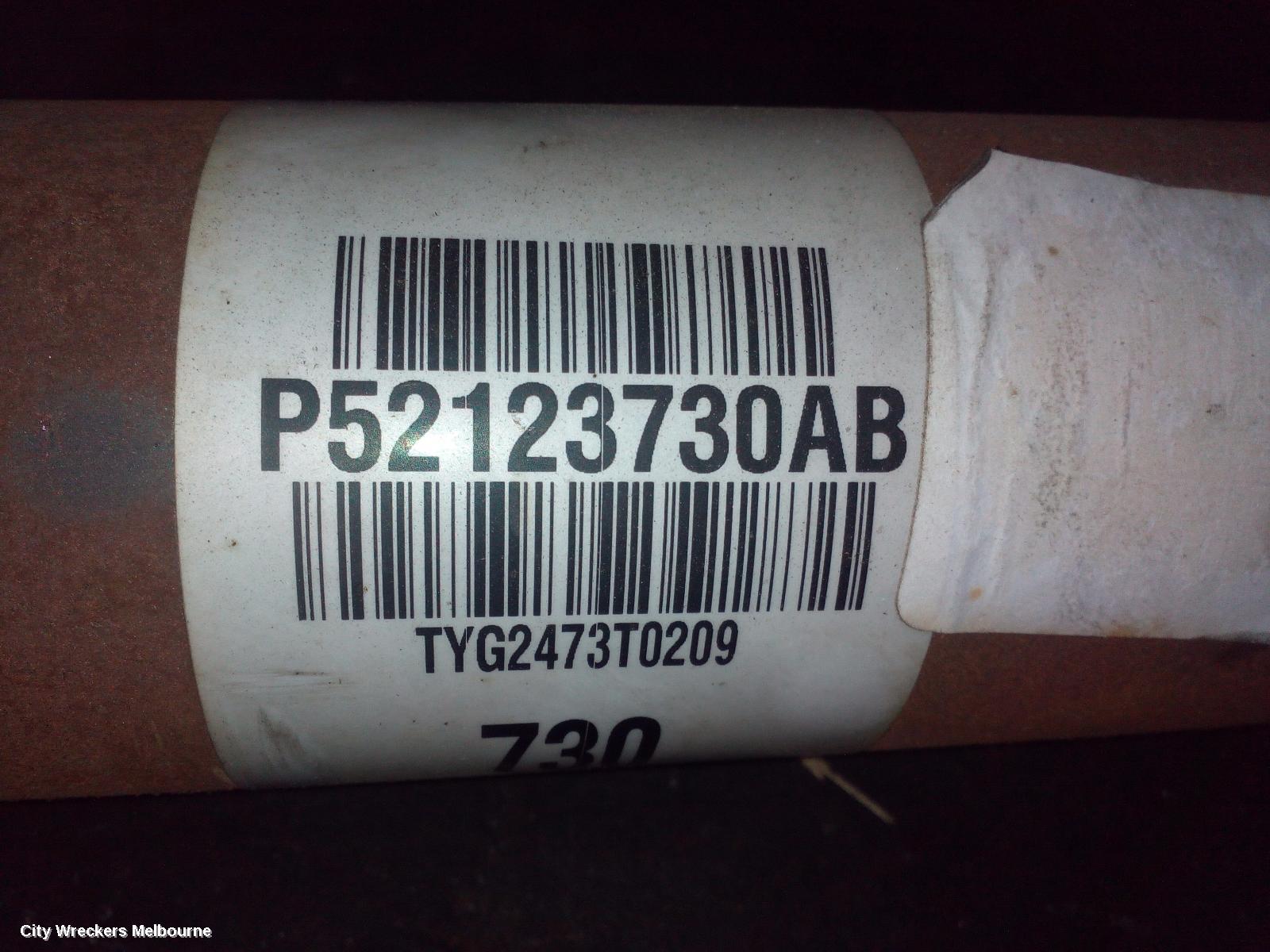 JEEP GRANDCHEROKEE REAR DRIVE SHAFT, 3.6, PETROL, WK, RWD, 04/2013 - 02/2022
