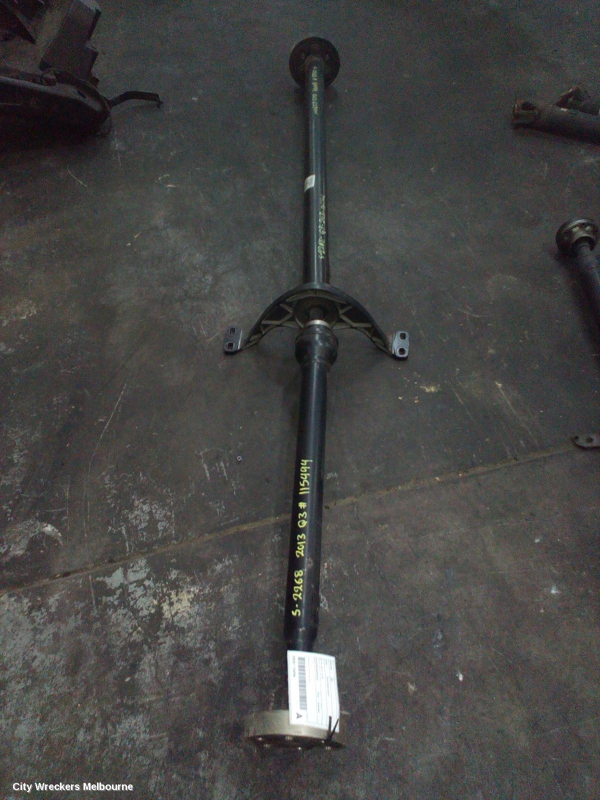 AUDI Q3 REAR DRIVE SHAFT, Q3, 8U, 03/2012 - 12/2018