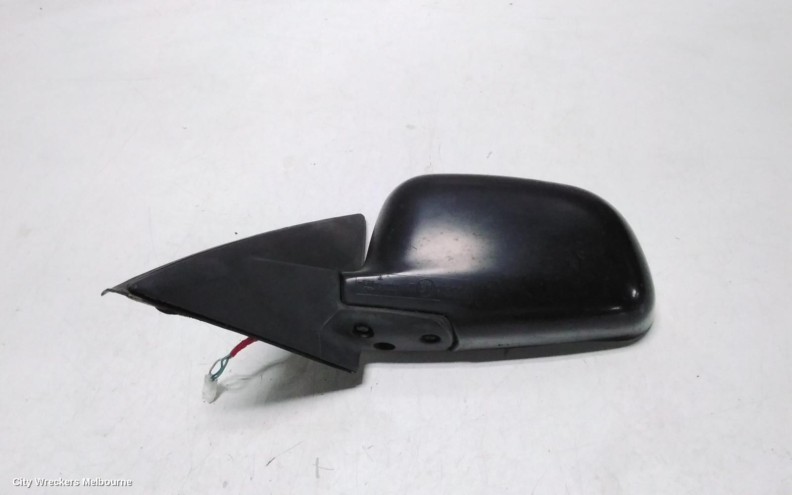 MITSUBISHI LANCER LEFT DOOR MIRROR, CE/CK, POWER, SEDAN, BLACK, 07/1996 - 08/2003
