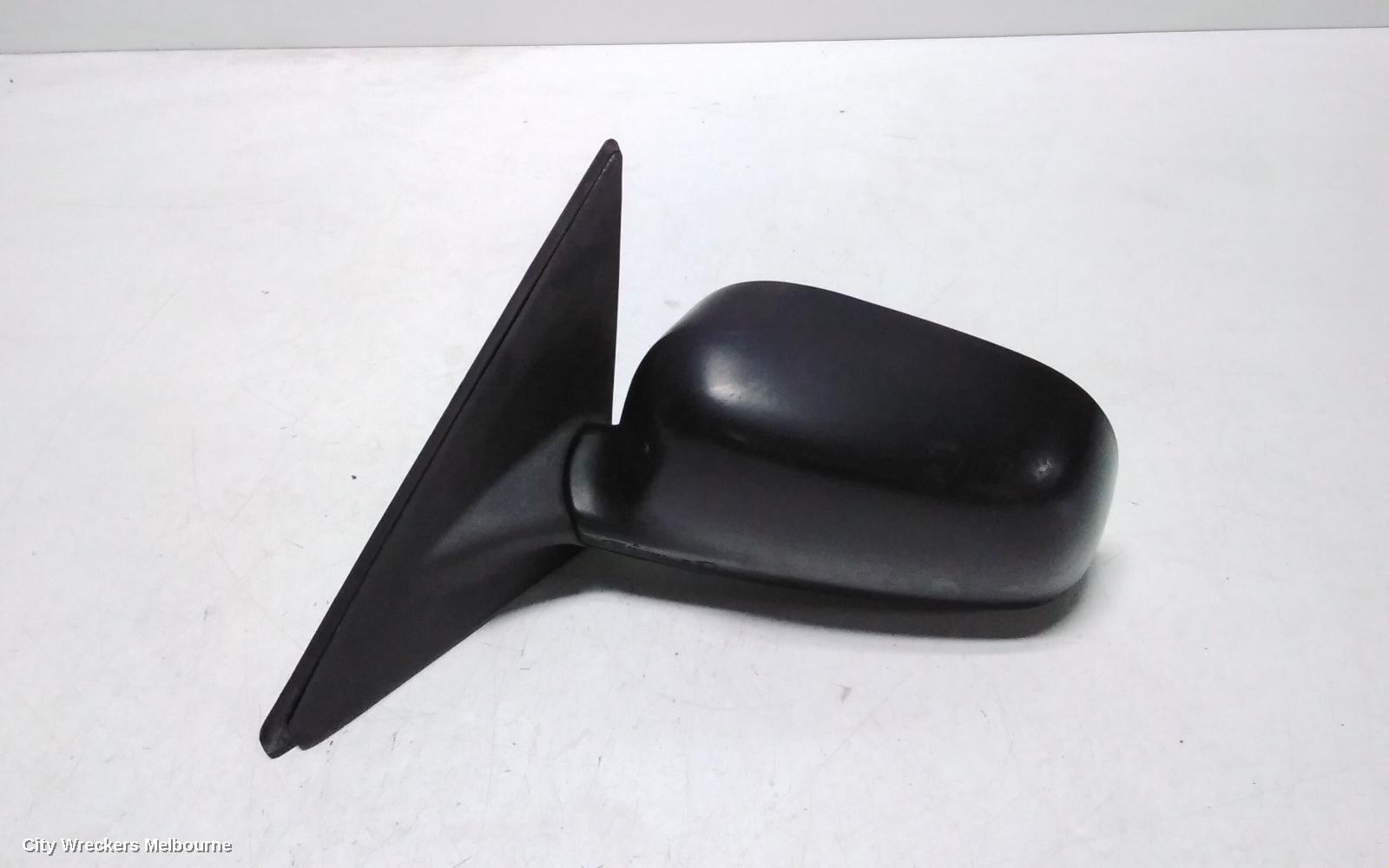 MITSUBISHI LANCER LEFT DOOR MIRROR, CE/CK, POWER, SEDAN, BLACK, 07/1996 - 08/2003