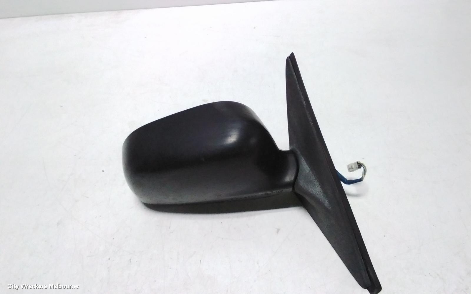 MITSUBISHI LANCER RIGHT DOOR MIRROR, CE/CK, POWER, SEDAN, BLACK, 07/1996 - 08/2003