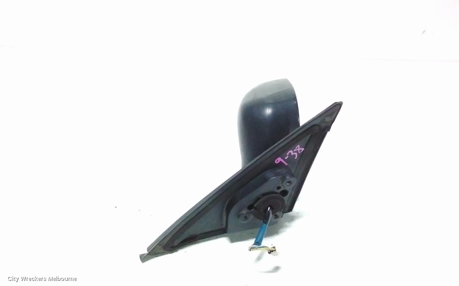 MITSUBISHI LANCER RIGHT DOOR MIRROR, CE/CK, POWER, SEDAN, BLACK, 07/1996 - 08/2003