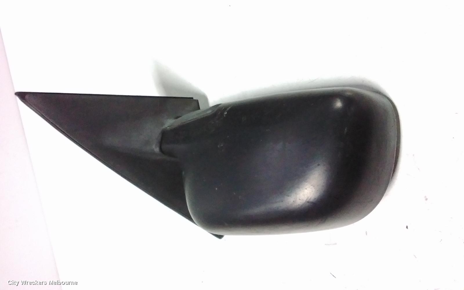 MITSUBISHI LANCER RIGHT DOOR MIRROR, CE/CK, POWER, SEDAN, BLACK, 07/1996 - 08/2003