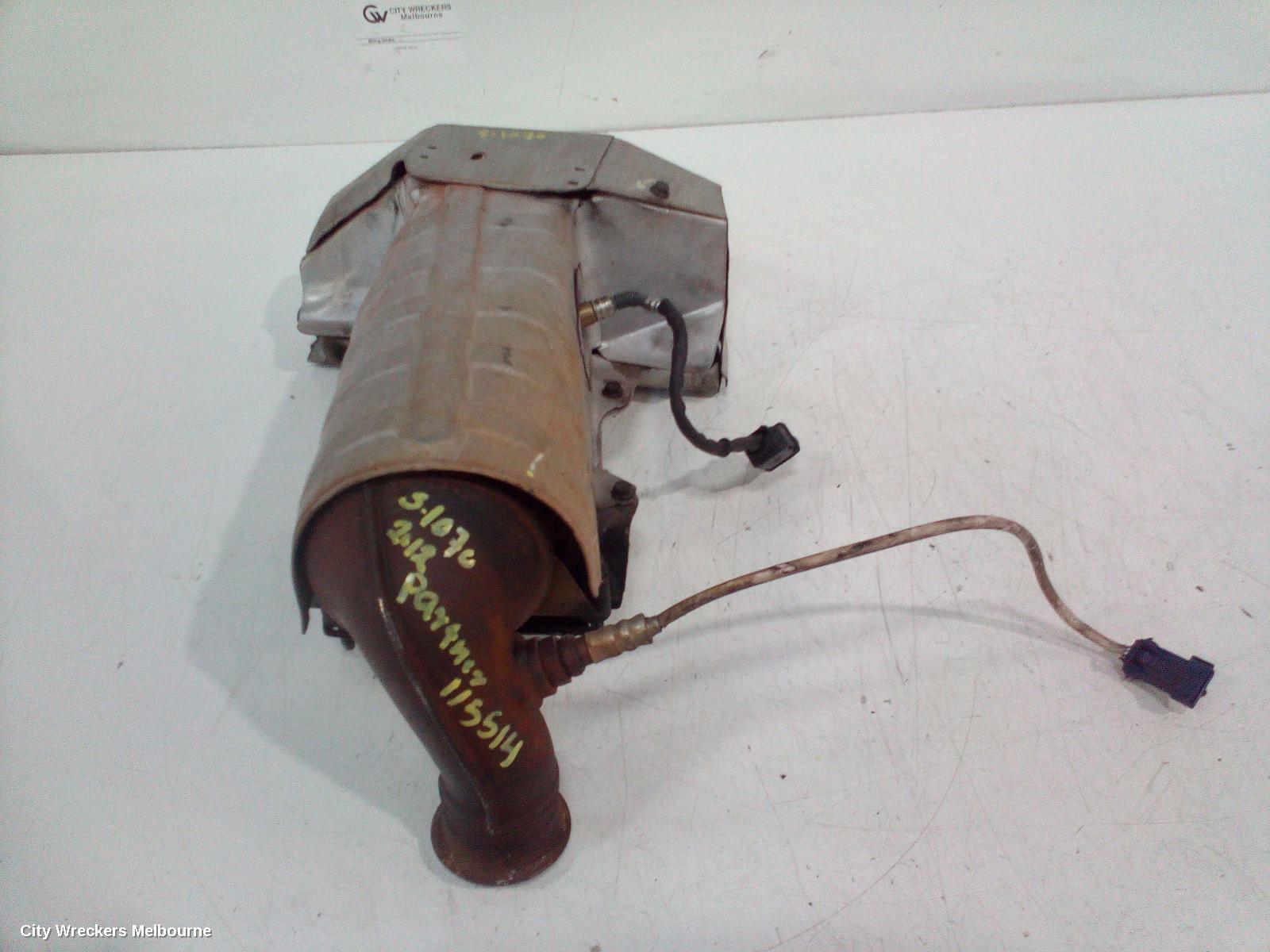 PEUGEOT PARTNER CATALYTIC CONVERTER, DOWNPIPE-CAT TYPE, 1.6, PETROL, 09/2008 - 01/2015