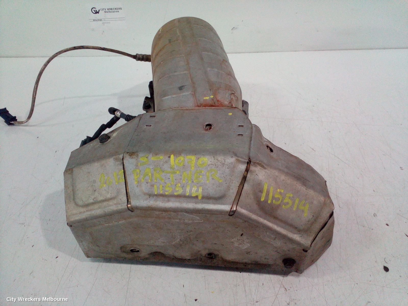 PEUGEOT PARTNER CATALYTIC CONVERTER, DOWNPIPE-CAT TYPE, 1.6, PETROL, 09/2008 - 01/2015