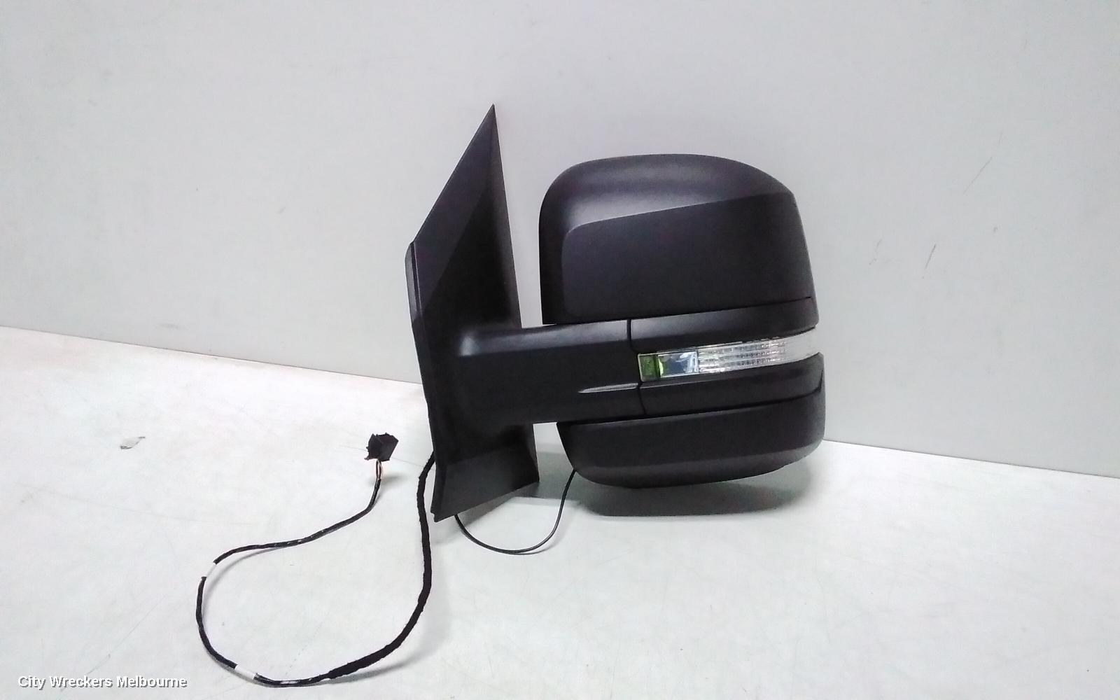 VOLKSWAGEN CRAFTER LEFT DOOR MIRROR, SY1, NON POWER FOLD TYPE, 08/2017 ONWARDS