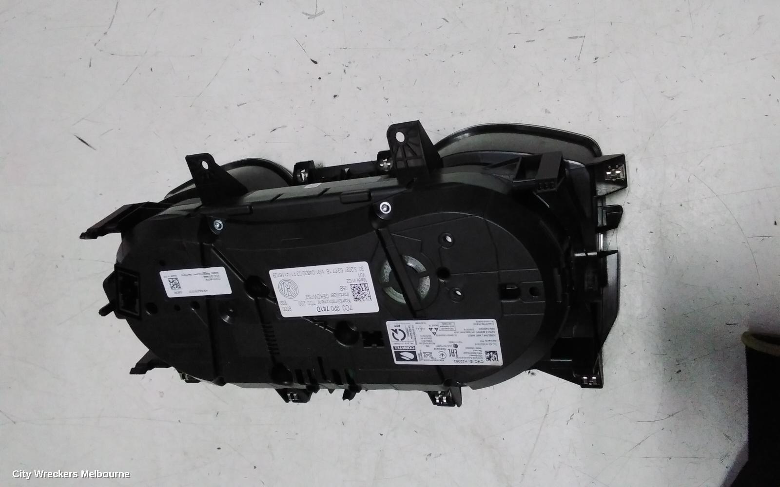 VOLKSWAGEN CRAFTER INSTRUMENT CLUSTER, AUTO T/M, SY1, 08/2017 ONWARDS