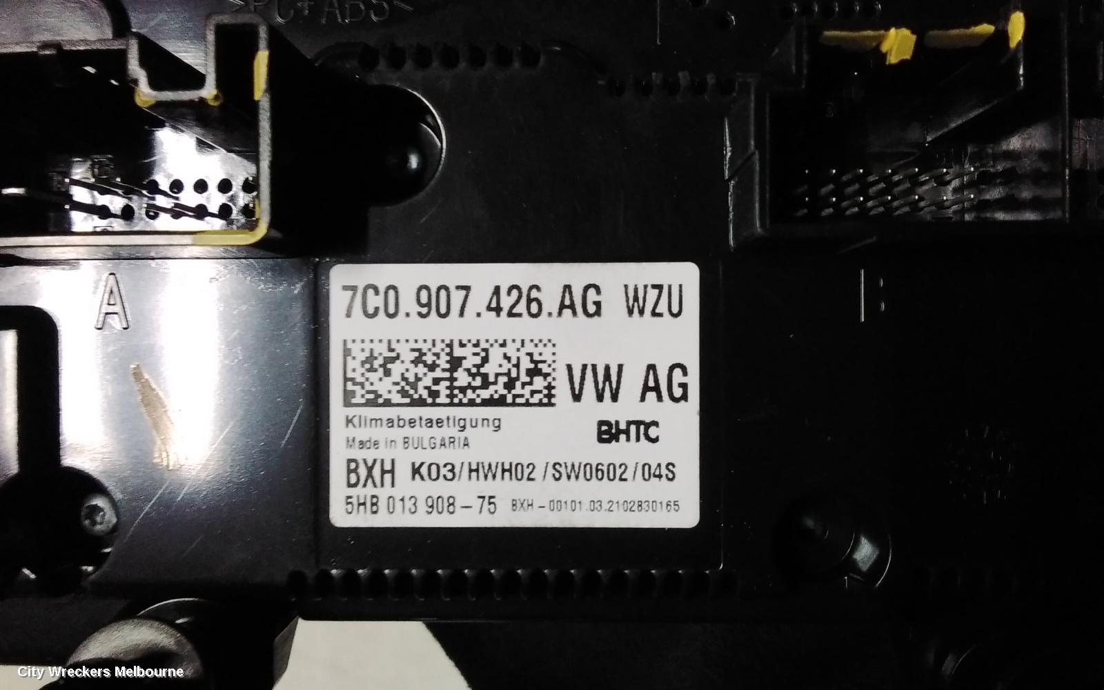 VOLKSWAGEN CRAFTER HEATER/AC CONTROLS, SY1, 08/2017 ONWARDS