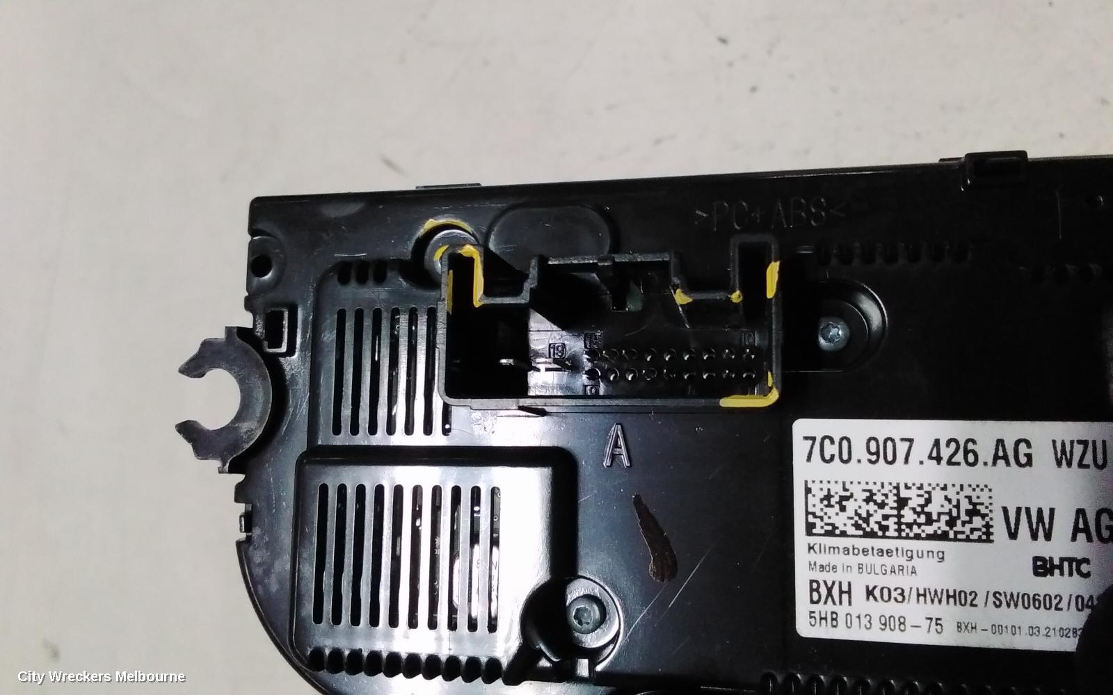 VOLKSWAGEN CRAFTER HEATER/AC CONTROLS, SY1, 08/2017 ONWARDS