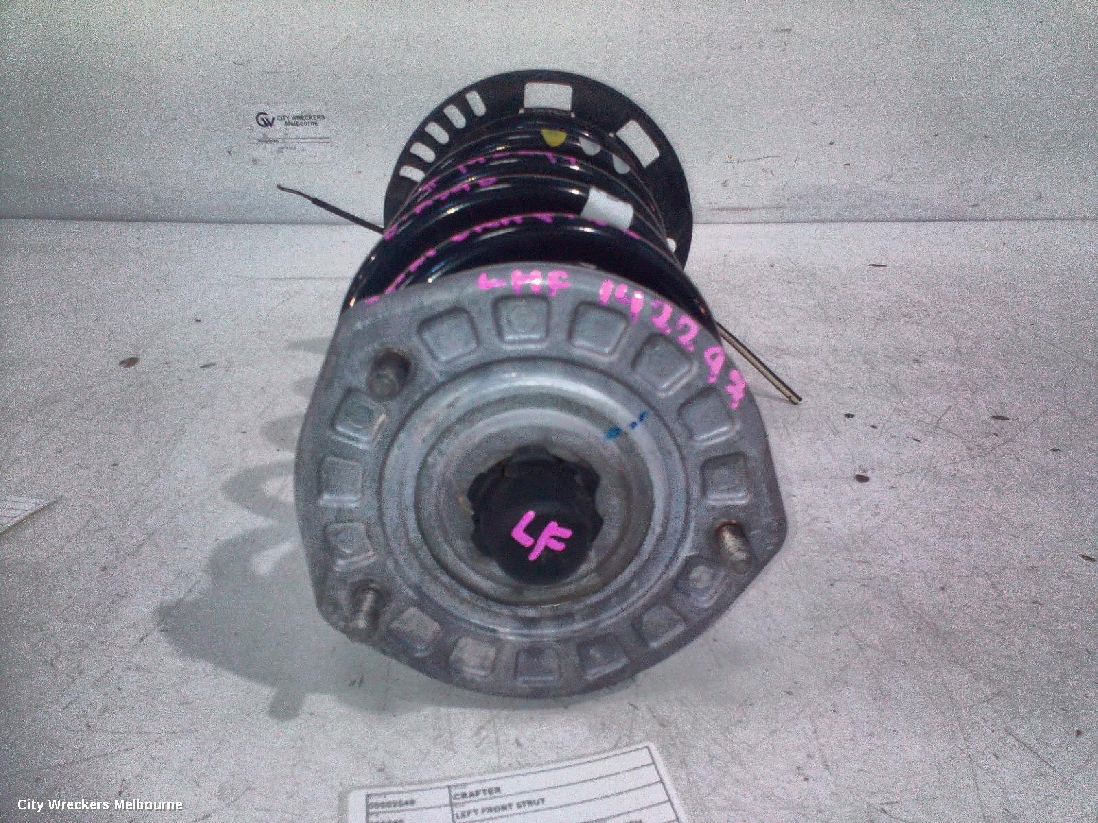VOLKSWAGEN CRAFTER LEFT FRONT STRUT, SY1, 08/2017 ONWARDS