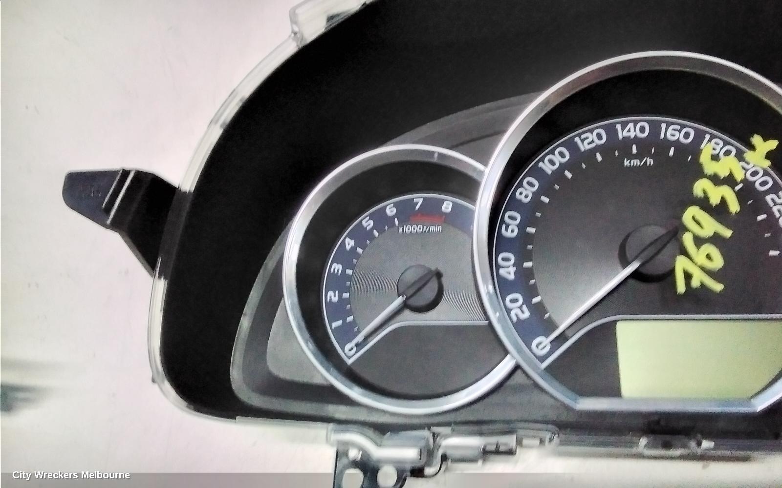 TOYOTA COROLLA INSTRUMENT CLUSTER, 1.8, 2ZR-FE, AUTO T/M, ASCENT/ASCENT SPORT, ZRE182R, HATCH, 06/2015 - 06/2018