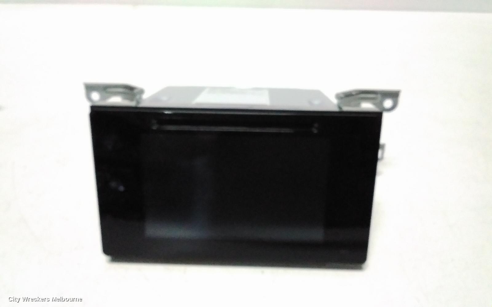 TOYOTA COROLLA RADIO/CD/DVD/SAT/TV, 7IN TOUCHSCREEN (P/N ON FACE 100522), ZRE182R, HATCH, 03/2015 - 06/2018
