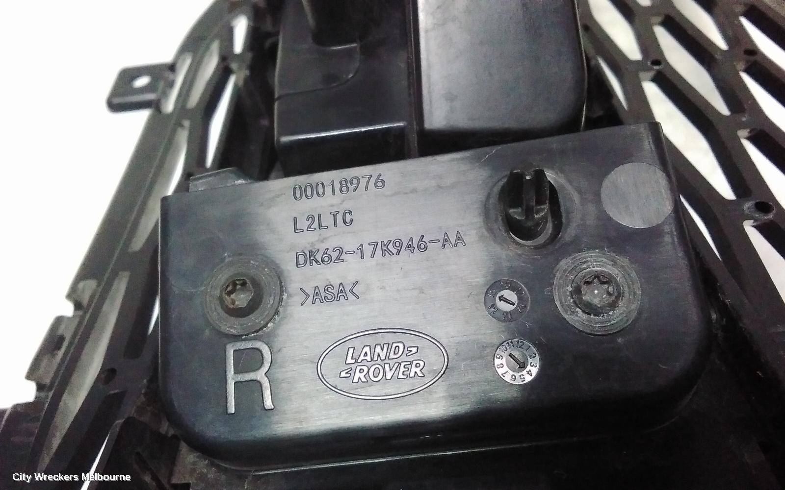 LAND ROVER RANGEROVER SPORT RIGHT INDICATOR/FOG/SIDE, BUMPER FOGLAMP, L494, 06/2013 - 10/2017