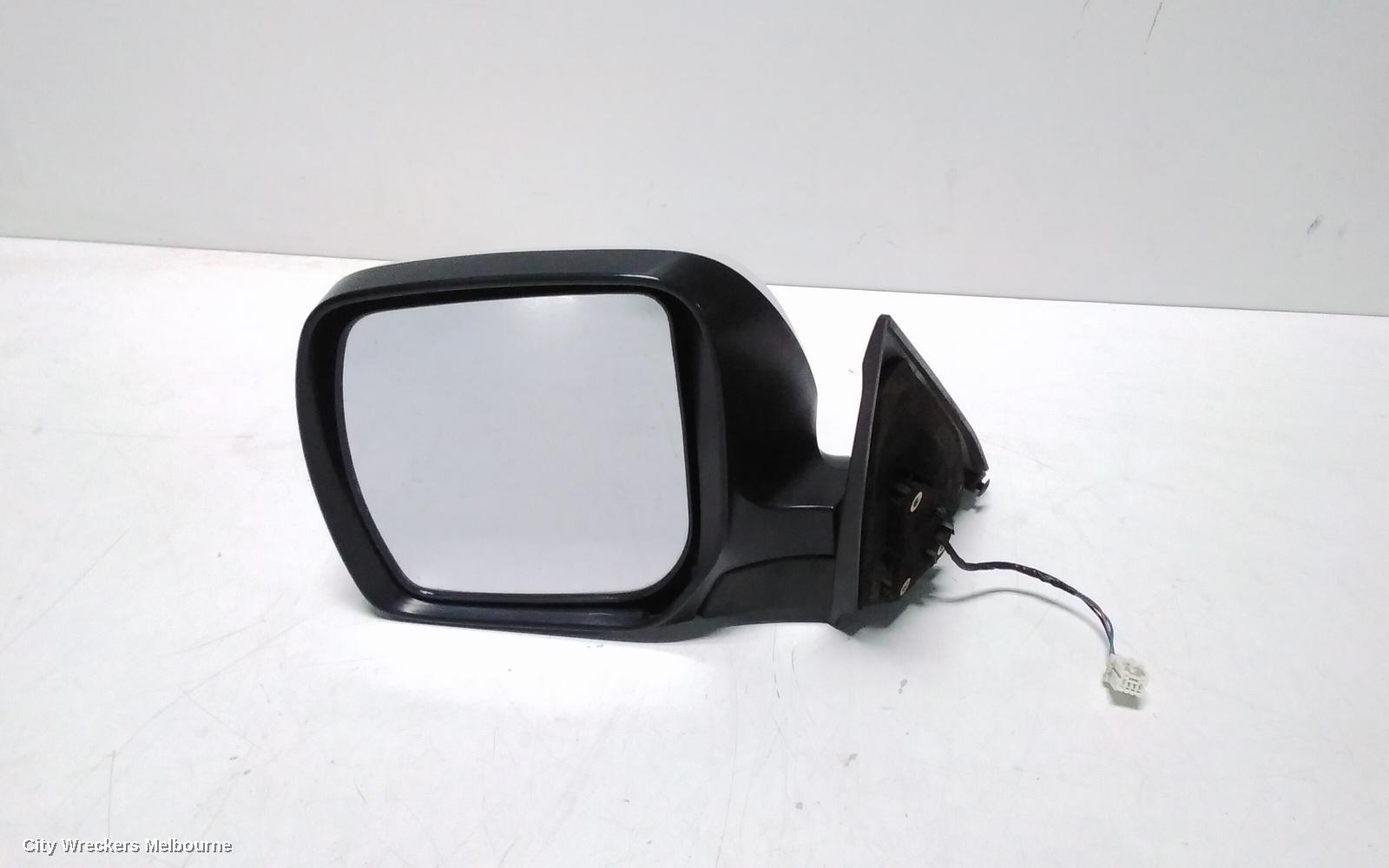 SUBARU FORESTER LEFT DOOR MIRROR, SH, COLOUR CODED, NON FLASHER, NON HEATED, (3 WIRE), 02/2008 - 11/2010