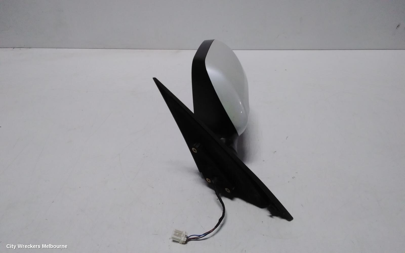 SUBARU FORESTER LEFT DOOR MIRROR, SH, COLOUR CODED, NON FLASHER, NON HEATED, (3 WIRE), 02/2008 - 11/2010
