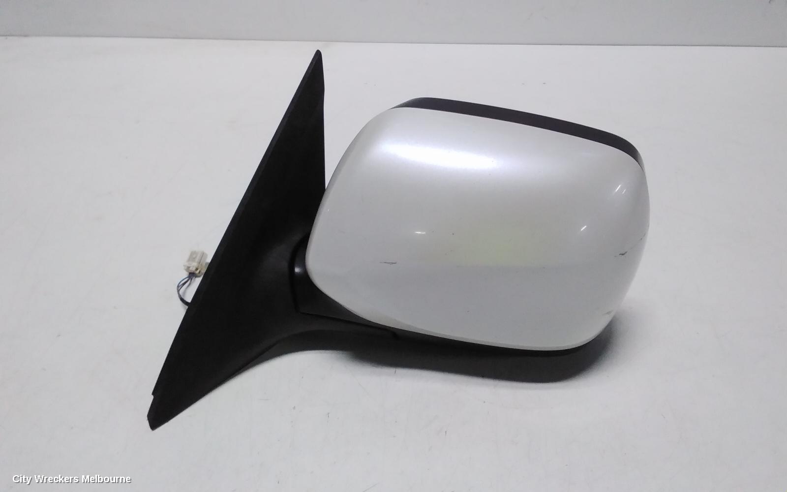 SUBARU FORESTER LEFT DOOR MIRROR, SH, COLOUR CODED, NON FLASHER, NON HEATED, (3 WIRE), 02/2008 - 11/2010