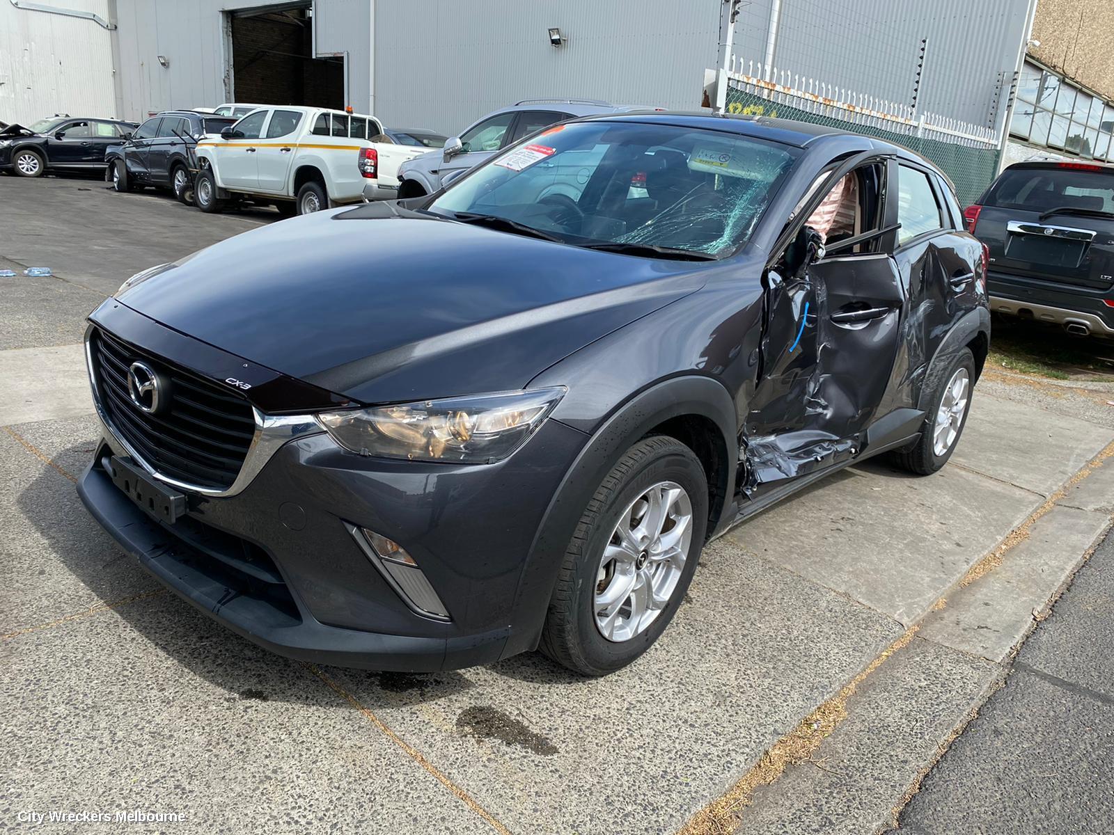 MAZDA CX3 LEFT TAILLIGHT, DK, NON LED TYPE, 03/2015 ONWARDS