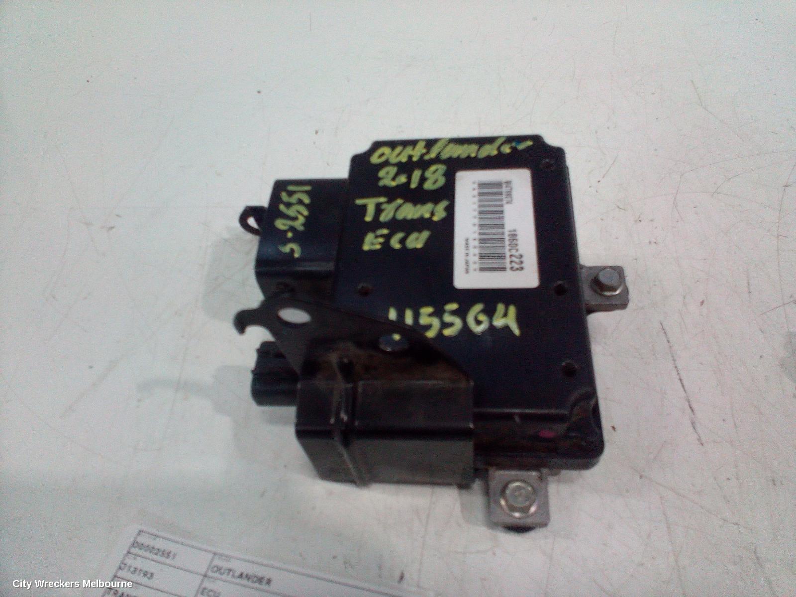 MITSUBISHI OUTLANDER ECU, TRANSMISSION ECU, ZJ-ZL, 10/2012 - 07/2021