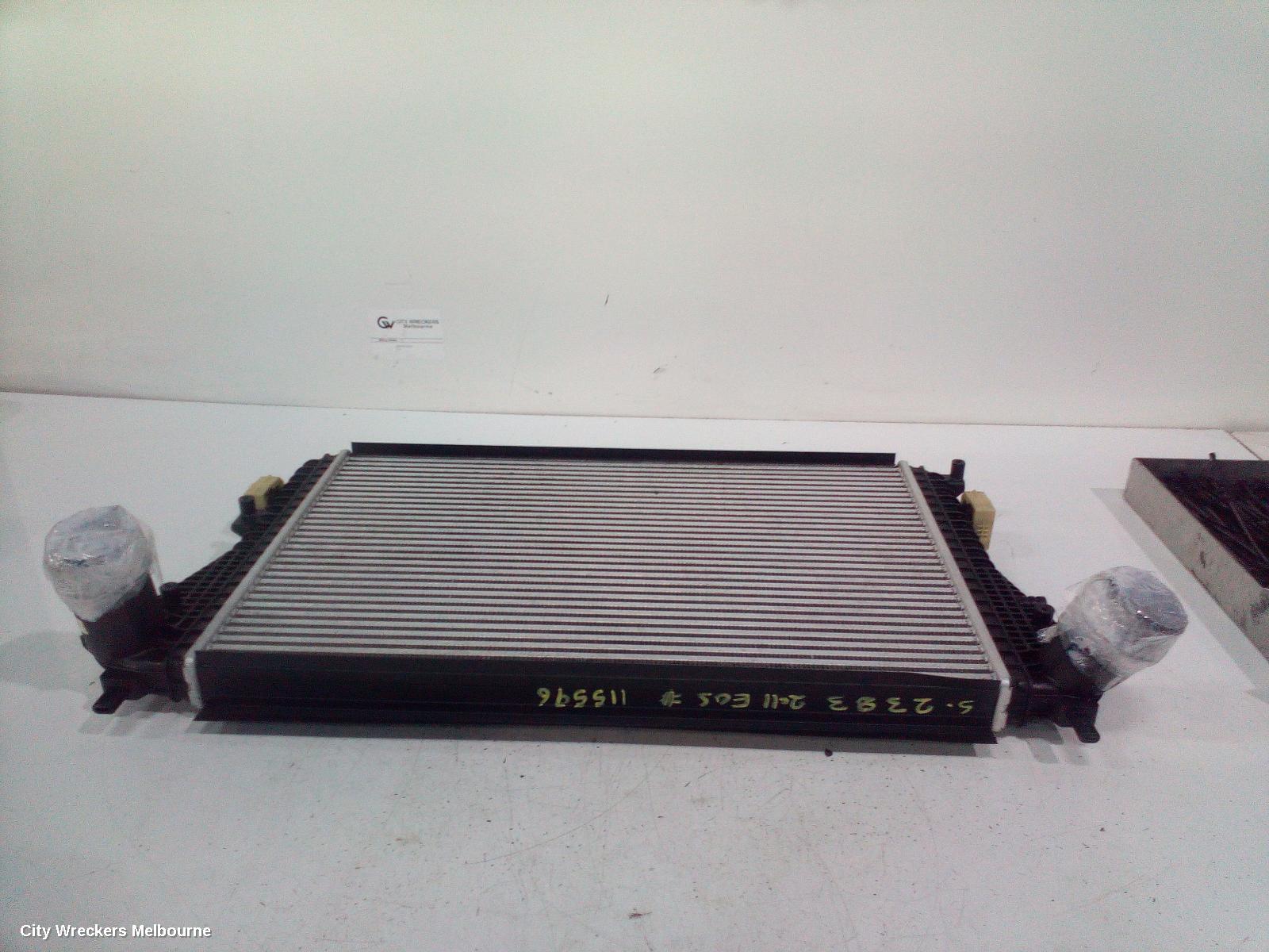 VOLKSWAGEN EOS RADIATOR, 2.0, CCZ, PETROL TURBO, 05/2010 - 12/2014