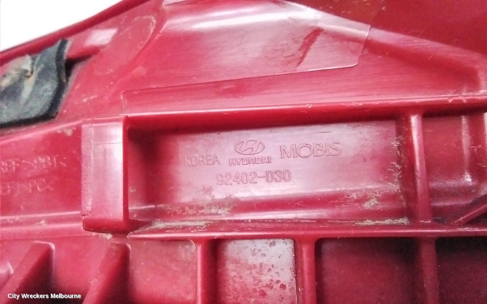 HYUNDAI TUCSON RIGHT TAILLIGHT, IN BODY, TL, ACTIVE X/GO/ELITE, NON LED TYPE, 06/2018 - 01/2021