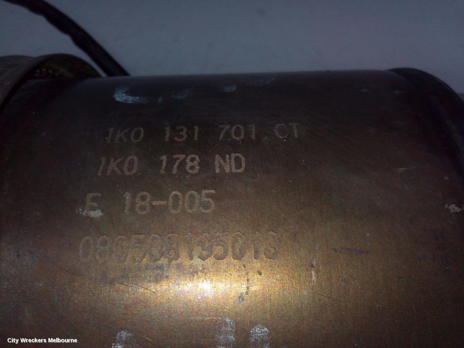 VOLKSWAGEN GOLF CATALYTIC CONVERTER, DOWNPIPE-CAT TYPE, 1.4, PETROL, CTHD/CAVD CODE, GEN 6, 10/2008 - 01/2016