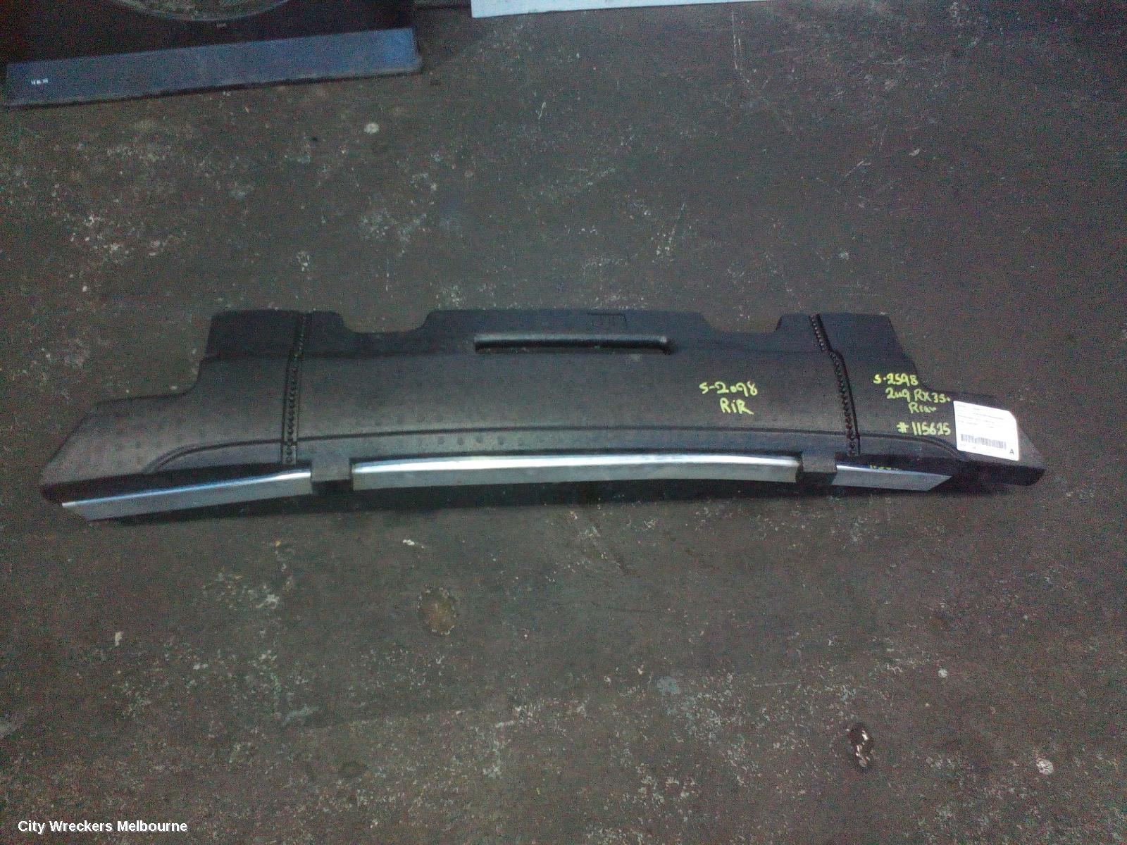 LEXUS RX SERIES R/BAR BRACKET/REINFO, REINFORCEMENT, GGL1#, 12/2008 - 09/2015