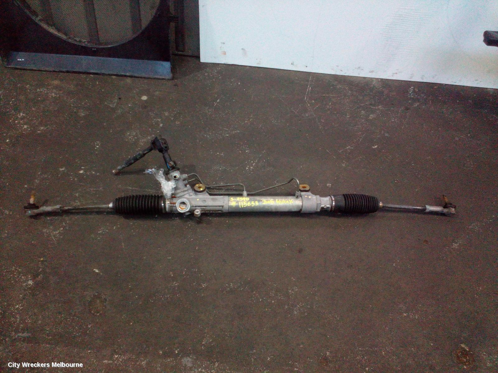 TOYOTA HILUX STEERING BOX/RACK, 2WD, 02/2005 - 08/2015