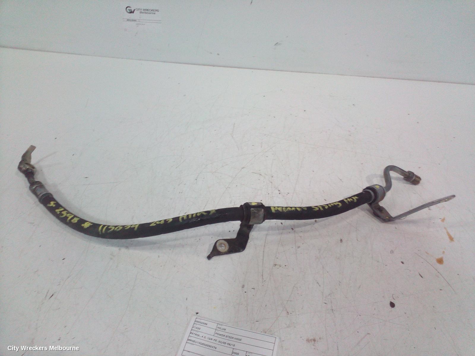 TOYOTA HILUX POWER STEER HOSE, PETROL, 4.0, 1GR-FE, HIGH PRESSURE LINE, 02/2005 - 08/2015